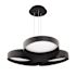 WAC Lighting Triolet 36" Wide LED Multi Light Pendant Black