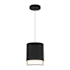 WAC Lighting Cloak 5" Wide LED Mini Pendant Black