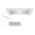 WAC Lighting Lotos 2" LED 2 Light Square, Adjustable Canless Downlight - 3000K White