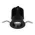 WAC Lighting Volta 2" Shallow Regressed Downlight with LED Light Engine and 40 Degree Flood Beam Spread Black / 2700K / 85CRI