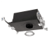 WAC Lighting Volta 2" New Construction, Invisible Trim Housing - IC Rated, Airtight, Lutron Driver, Emergency Battery Backup 15 Watt