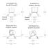 WAC Lighting-R3ARWT-A-Line Drawing