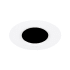 WAC Lighting Oculux Architectural 3.5" Recessed Trim - Adjustable, Pinhole, Trimless White