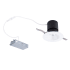 WAC Lighting Patriot 3" Selectable Color Temperature LED Canless Round Recessed Trim - IC Rated and Airtight White