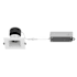 WAC Lighting Kenric 3" Integrated LED Open Recessed Trim and Remodel Housing- IC Rated and Airtight White