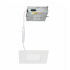 WAC Lighting Lotos 5" Integrated LED Square Recessed Trim and New Construction, Remodel Housing- Airtight White