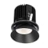 WAC Lighting Volta 4.5" Round Invisible Downlight Trim with LED Light Engine and 25 Degree Narrow Beam Spread Black / 2700K / 85CRI
