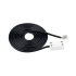 WAC Lighting InvisiLED Basics 6ft. In-Wall Rated Power Extension Cable Black