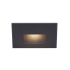 WAC Lighting LEDme 5" Wide LED Step and Wall Light with Lens Color Options - 120 Volt Black / Red Lens