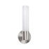 WAC Lighting Turbo 14" Tall LED Bathroom Sconce with an Acrylic Diffuser Chrome / 3000K