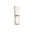 WAC Lighting Prohibition 20" Tall LED Bathroom Sconce Satin Nickel