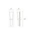 WAC Lighting-WS-45620-Line Drawing