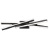 WAC Lighting Parallax 27" Wide Switchable Color Temperature LED Bath Bar - Set to 2700K Black