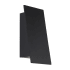 WAC Lighting Slant 11" Tall LED Outdoor Wall Sconce Black