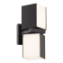 WAC Lighting Vaiation 13" Tall Switchable Color Temperature LED Wall Sconce - Set to 4000K Black