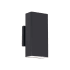 WAC Lighting Edgey 10" Tall Switchable Color Temperature LED Wall Sconce - Set to 3500K Black