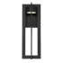 WAC Lighting Chamber 25" Tall LED Outdoor Wall Sconce Black