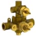 Watermark Ancillary 1/2 Inch Thermostatic Rough In Valve With Volume Control 3 Way Diverter N/A
