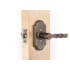Monoghan Series 7100N Passage Lever Set Outside Angle View