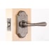 Waterford Series 7110Q Privacy Lever Set Outside Angle View