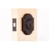 Premiere Series 7572 Keyed Entry Deadbolt Outside Angle View