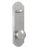 Weslock Single Cylinder Interior Pack Featuring an Impresa Knob from the Elegance Collection Satin Nickel