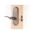 Carlow Series 7200H-LH Passage Lever Set Outside Angle View