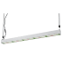 Westinghouse Sunforce 5 Light 56" Wide 250 Watt LED Grow Light - Broad Spectrum - 400 Watt HID Equivalent Steel