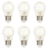 Westinghouse Pack of (6) 4.5 Watt Dimmable A15 Medium (E26) LED Bulbs - 470 Lumens, 2700K, and 80CRI Clear