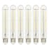 Westinghouse Pack of (6) 5 Watt Dimmable T9 Medium (E26) LED Bulbs- 600 Lumens, 2700K, and 80CRI Clear