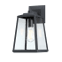 Westinghouse Ashdale 8" Tall Outdoor Wall Sconce Textured Black