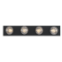 Westinghouse 4 Light Vanity Light Matte Black