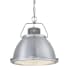 Westinghouse Danzig 13" Wide Pendant Brushed Nickel