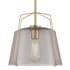 Westinghouse Hallein 11" Wide Pendant Champagne Brass