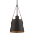 Westinghouse Pasco 7" Wide Mini Pendant Black-Bronze