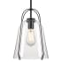 Westinghouse Kewadin 10" Wide Mini Pendant Matte Black