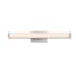 Westinghouse Dermot 24" Wide Bath Bar Brushed Nickel