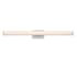Westinghouse Dermot 36" Wide Bath Bar Brushed Nickel