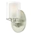 Westinghouse Glenford Single Light 5-5/16" Wide Bathroom Sconce Brushed Nickel