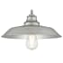 Westinghouse Iron Hill 12" Wide Pendant Galvanized Steel