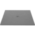 WETSTYLE Feel Collection 48" x 48" Square Shower Base with 4 Threshold and Center Drain Concrete Gray
