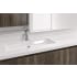 WETSTYLE CUBE 36" Rectangular WETMAR BiO Stone Composite Undermount Bathroom Sink Apollo White Matte