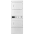 Whirlpool 27 Inch Wide 7.4 Cu. Ft. Non-Vended Commercial Stacked Electric Dryers White