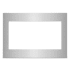 Whirlpool 27 Inch Wide Trim Kit for Countertop Microwave Fingerprint Resistant Stainless Steel