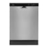 Whirlpool 24 Inch Wide 12 Place Setting Energy Star Certified Built-In Top Control Dishwasher with Triple Filter Wash System Stainless Steel