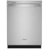 Whirlpool 24 Inch Wide 15 Place Setting Built-In Fingerprint Resistant Top Control Dishwasher with 3rd Rack and Water Repellent Silverware Basket Fingerprint Resistant Stainless Steel