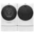 Whirlpool 27 Inch Wide 5 Cu. Ft. Electric Washer and 27 Inch Wide 7.4 Cu. Ft. Gas Dryer Laundry Pair with Load & Go™ XL Plus Dispenser and Pedestal White