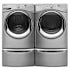Whirlpool-WFW97HED-WED97HED-Pair With Pedestal In Diamond Steel
