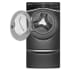 Whirlpool-WFW97HED-WGD97HED-Washer Open With Pedestal In Diamond Steel