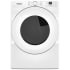 Whirlpool 27 Inch Wide 7.4 Cu. Ft. Energy Star Certified Gas Dryer with Quick Dry Cycle White
